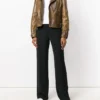 Golden Goose Distressed Leather Biker Jacket