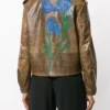 Golden Goose Distressed Leather Biker Jacket