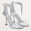 Jimmy Choo Verity 100 Embellished Satin Sandals