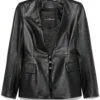John Richmond Leather Blazer