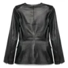 John Richmond Leather Blazer