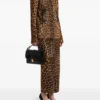 Khaite Leopard-Print Calf Hair Jacket