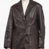 Lemaire Classic Leather Blazer