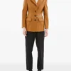 Maison Margiela Leather Single-Breasted Blazer