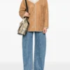 Max Mara Shearling Patch Pocket Coat