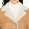 Max Mara Shearling Patch Pocket Coat