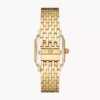 Michele Deco Madison Mid Diamond Gold Watch 2