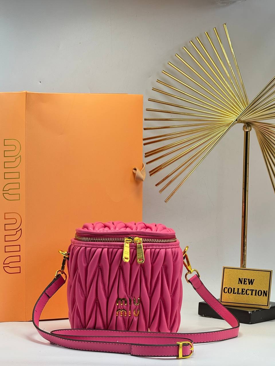 Miu Miu Matelassé Nappa Leather Micro Bag