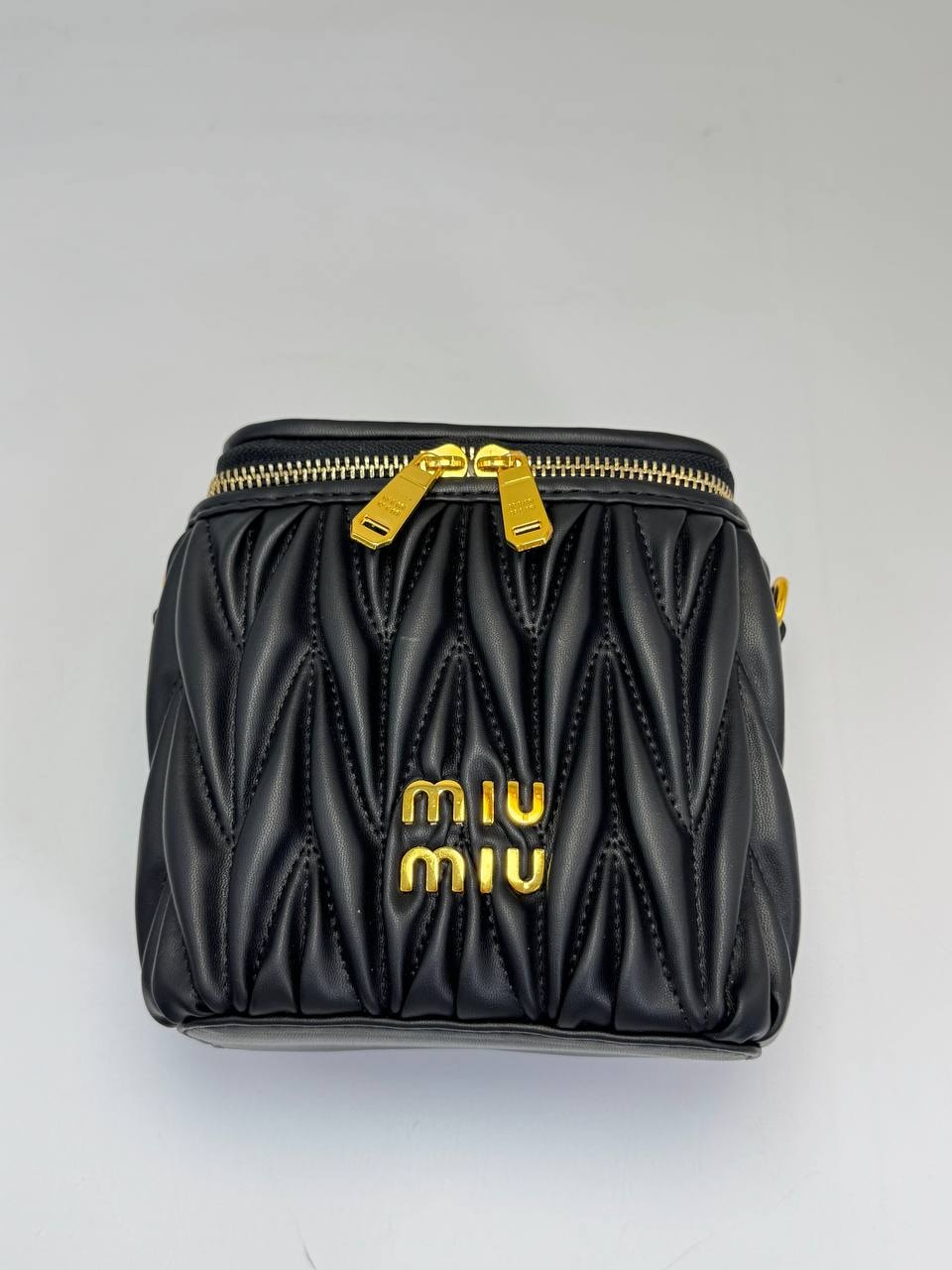 Miu Miu Matelassé Nappa Leather Micro Bag