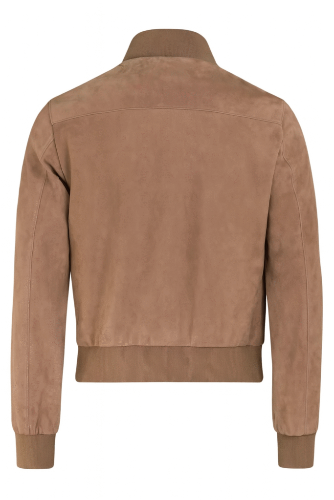 MooRER Suede Bomber Jacket