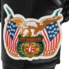 NBA Multi-Team Logo Leather Bomber Jacket