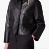 Paul Smith Cropped Leather Jacket