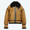 Portia Biscotti Shearling Jacket