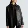 Ryan Black Leather Jacket