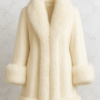 Sima Short Fur-Trimmed Coat
