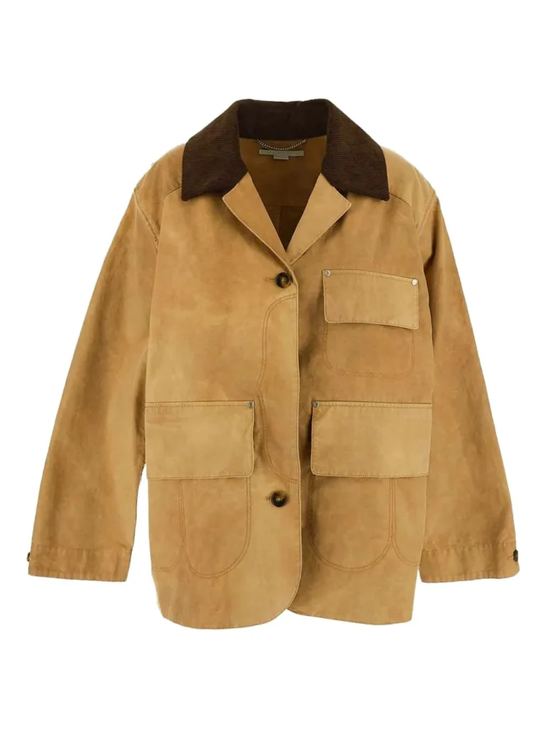 Stella McCartney Suede Workwear Jacket