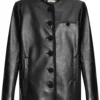 The Mannei Paris Black Leather Jacket