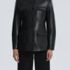 Vernes Leather Utility Jacket