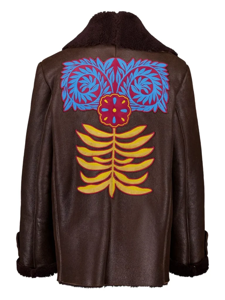 Yves Salomon Shearling Double-Breasted Jacket