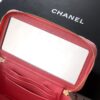 Chanel Velvet Vanity Bag with Crystal Charm