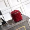 Chanel Velvet Vanity Bag with Crystal Charm