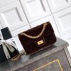 Chanel Velvet Vintage 2.55 Reissue Mini Flap Bag