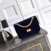 Chanel Velvet Vintage 2.55 Reissue Mini Flap Bag