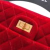 Chanel Velvet Vintage 2.55 Reissue Mini Flap Bag