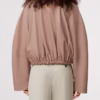 Loewe Blush Nude Leather Jacket