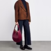 Sandro Paris Suede Oversized Jacket