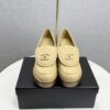 CHANEL Platform Loafer Heels