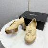 CHANEL Platform Loafer Heels