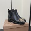 Christian Louboutin Chasse A Clou Studded Cap Toe Chelsea Booties 2