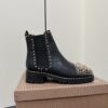 Christian Louboutin Chasse A Clou Studded Cap Toe Chelsea Booties 4