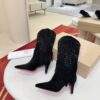 Christian Louboutin Santia Fringe 85 mm Boots 16