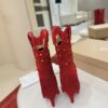 Christian Louboutin Santia Fringe 85 mm Boots 7