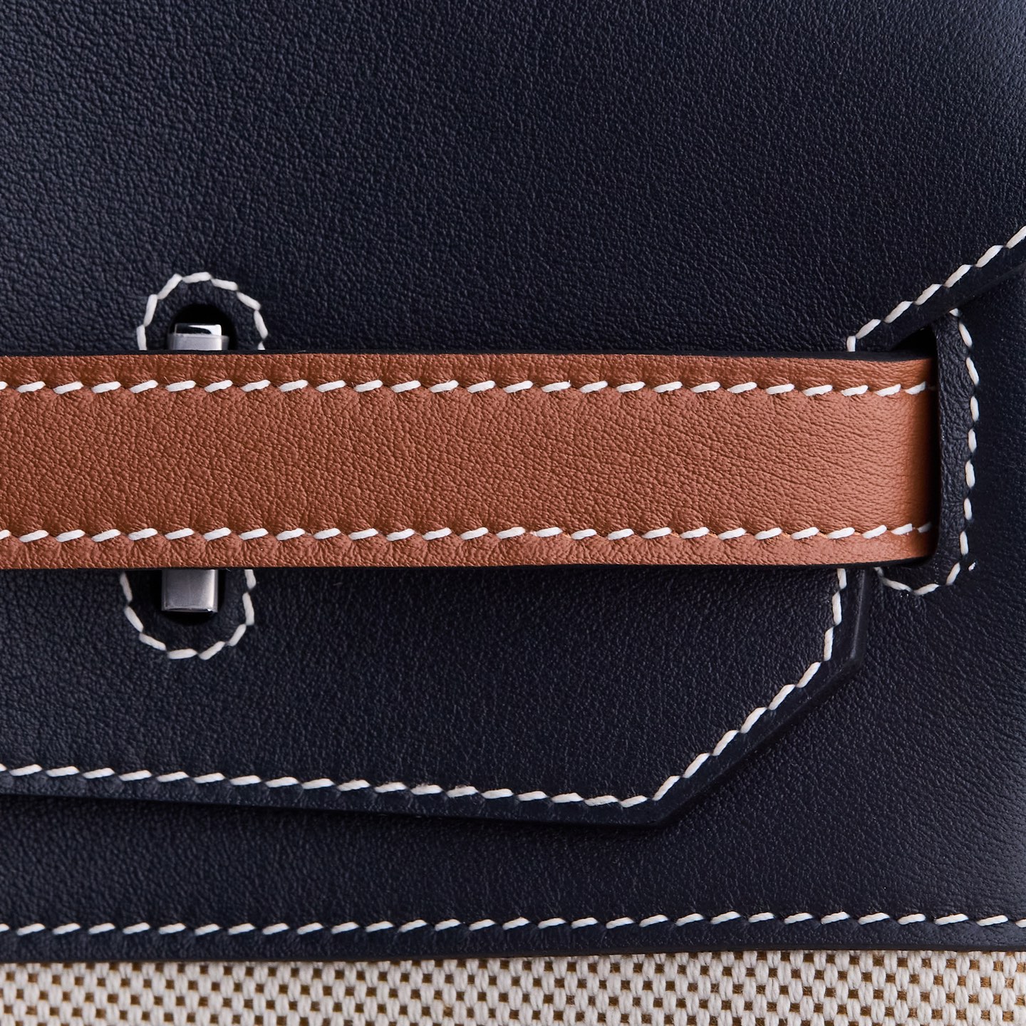 Hermès Birkin 40 – Toile & Swift Leather