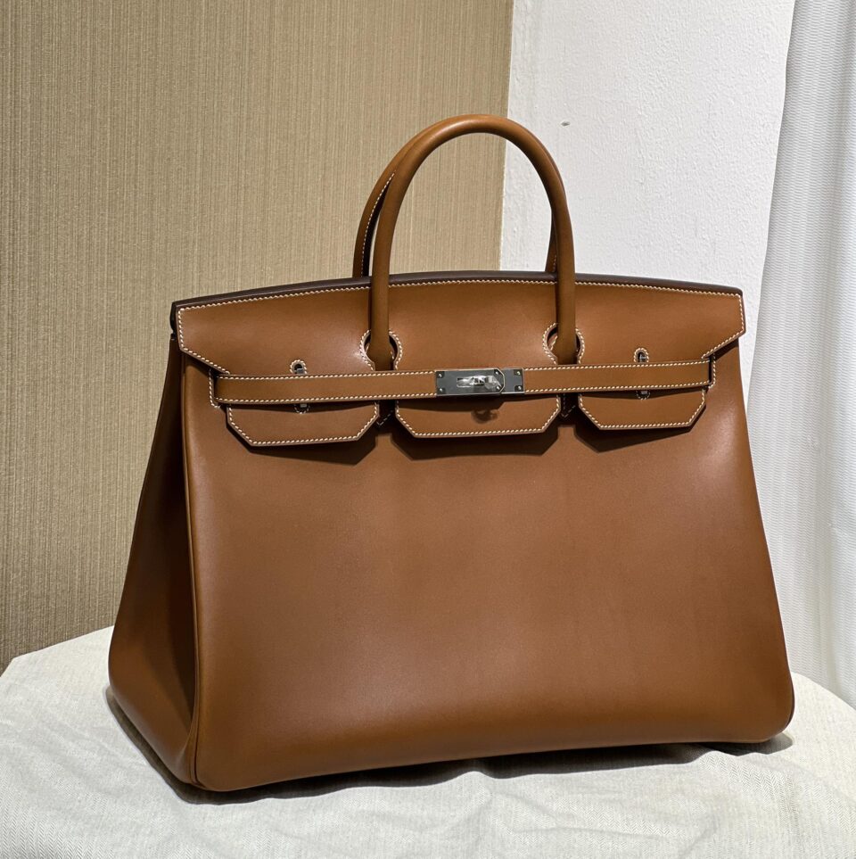 Hermès Birkin 40 – Barenia Faubourg Leather