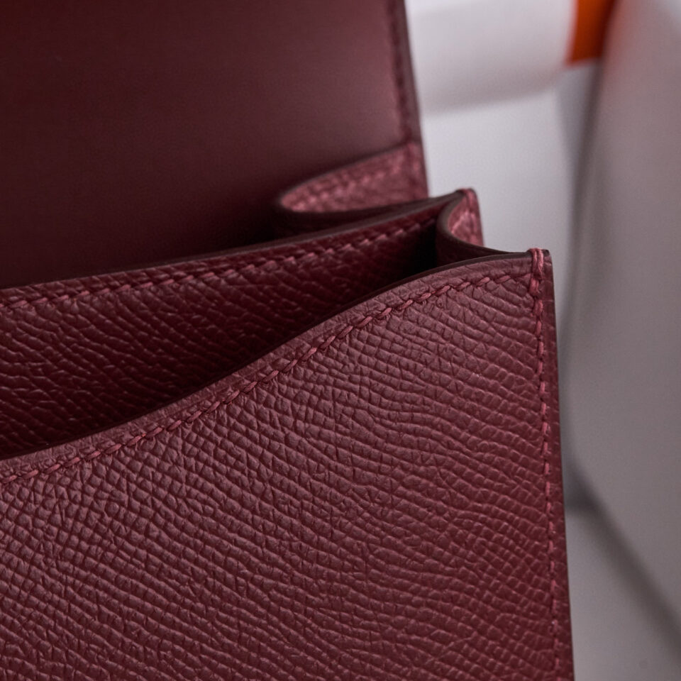 Hermès Constance 18 – Epsom Leather (Rouge H)