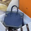 Hermès Tricolor Ghillies Ostrich Birkin 30 – Permabrass Hardware