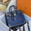 Hermès Tricolor Ghillies Ostrich Birkin 30 – Permabrass Hardware