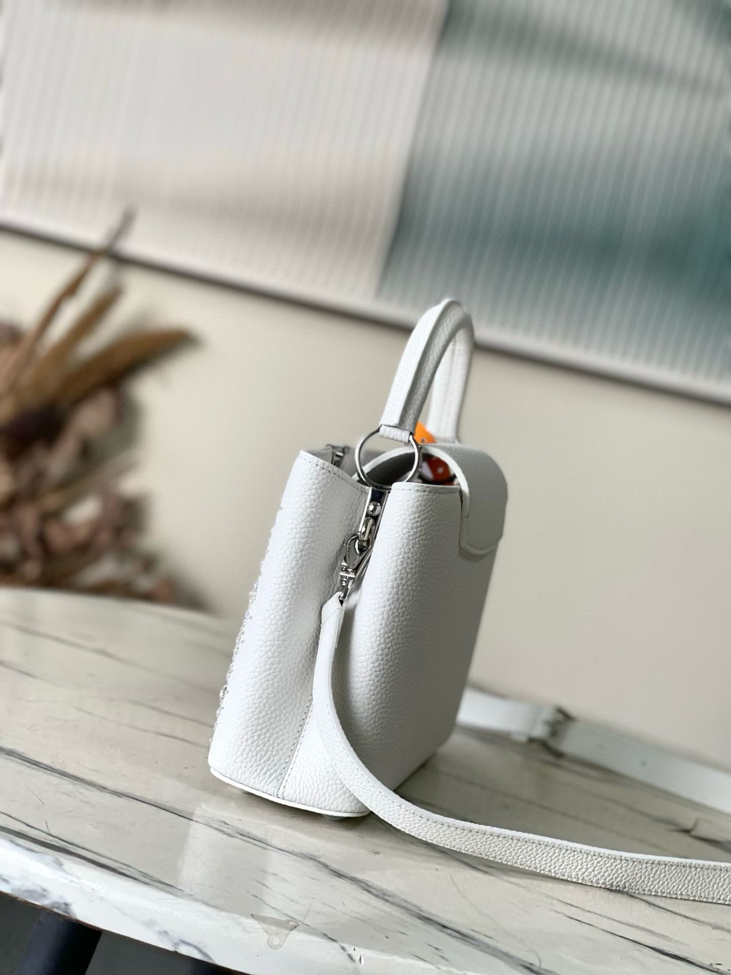 LOUIS VUITTON Capucines BB – Crystal Embellishments