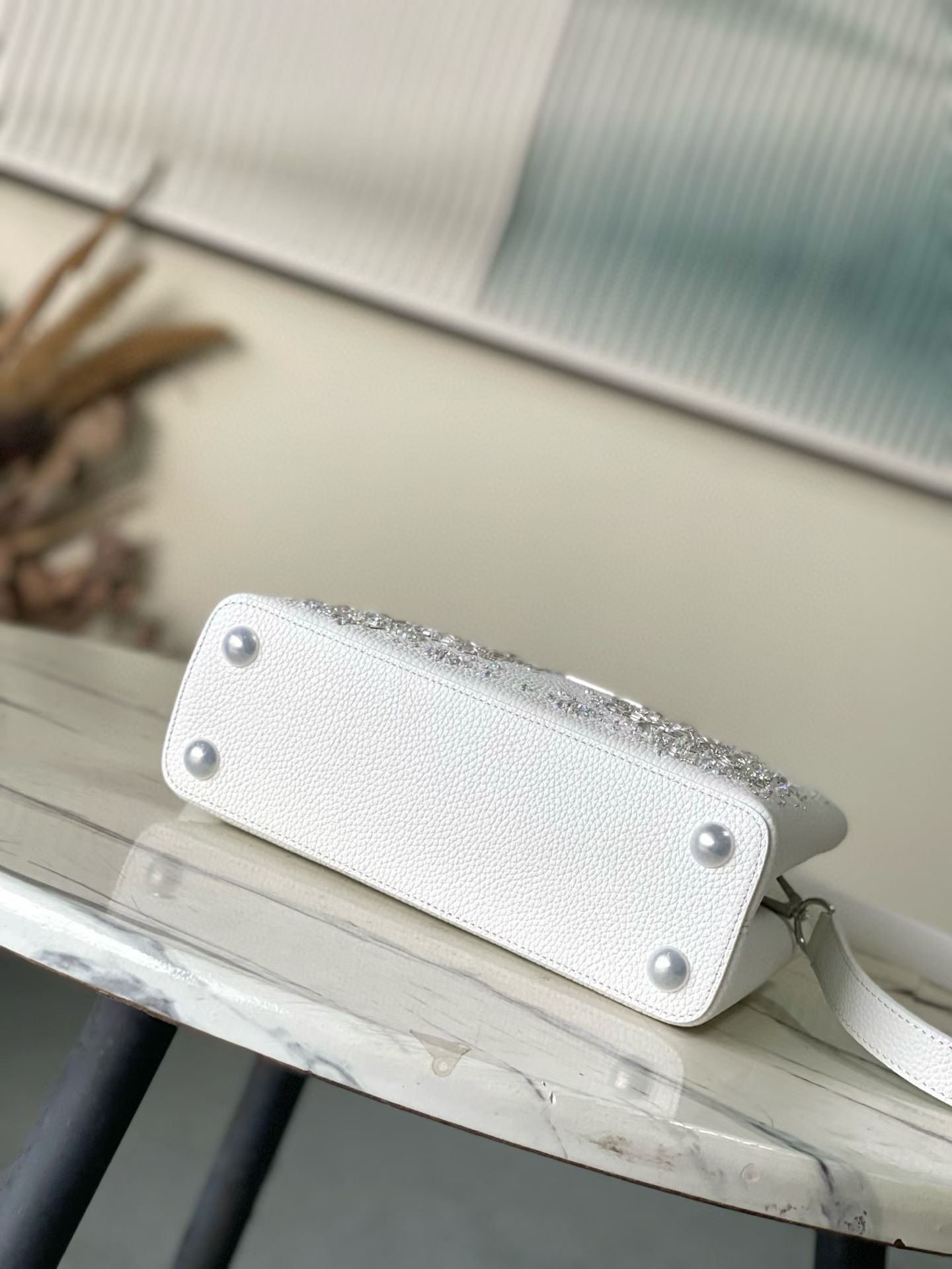 LOUIS VUITTON Capucines BB – Crystal Embellishments