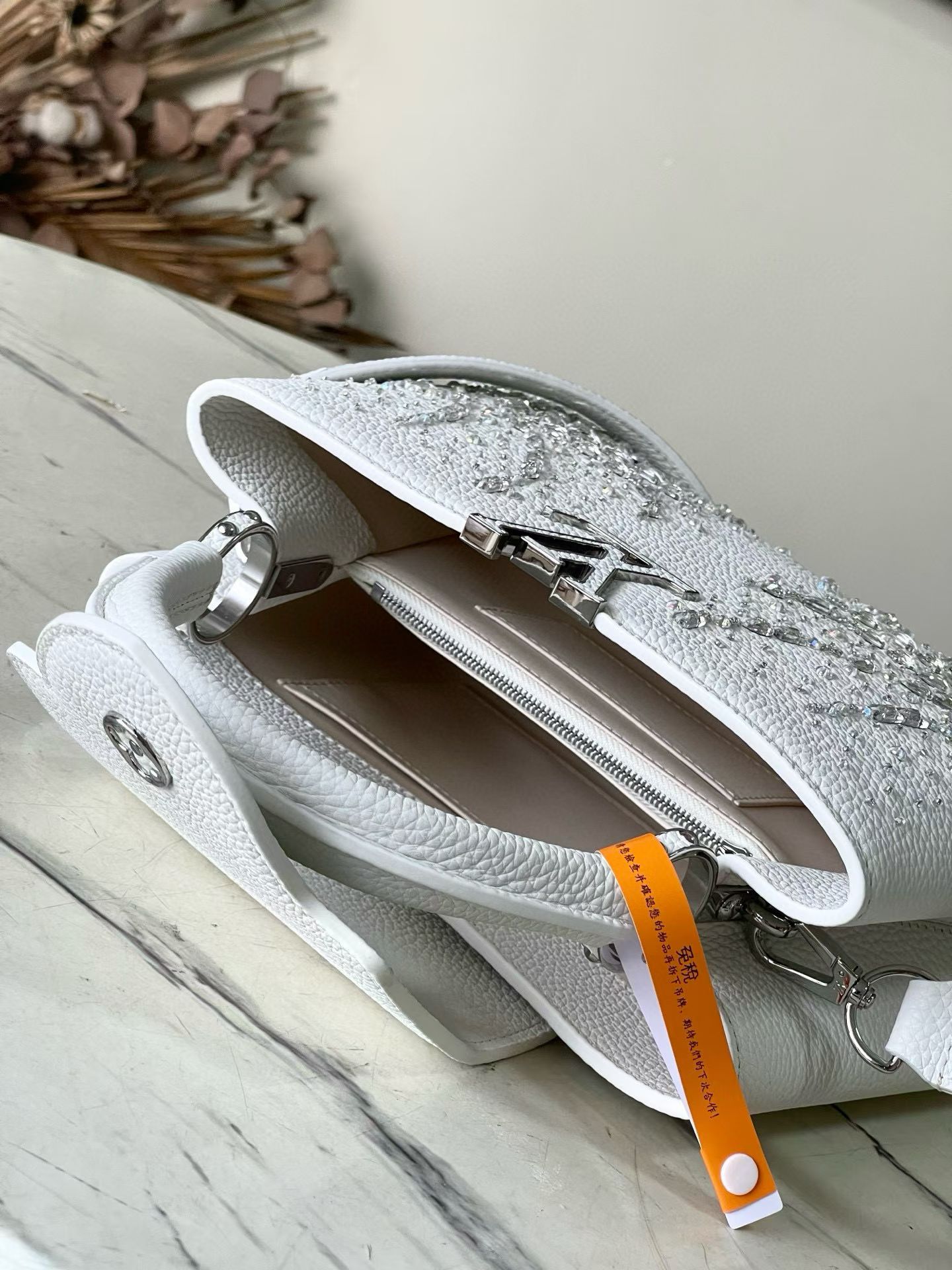 LOUIS VUITTON Capucines BB – Crystal Embellishments