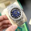 Rolex Day-Date 40 Oyster Perpetual – Blue Ombre Dial Diamond-Set Watch