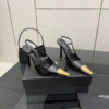 YSL SAINT LAURENT Jeanne Slingback Pumps