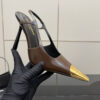 YSL SAINT LAURENT Jeanne Slingback Pumps