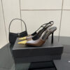 YSL SAINT LAURENT Jeanne Slingback Pumps