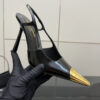 YSL SAINT LAURENT Jeanne Slingback Pumps