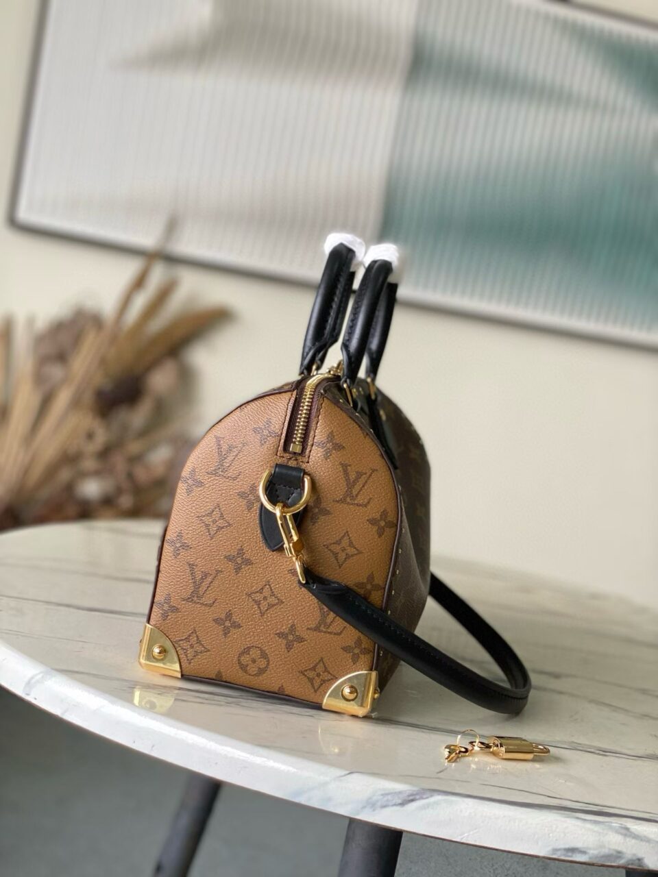 LOUIS VUITTON Speedy Trunk 25 – Monogram Canvas